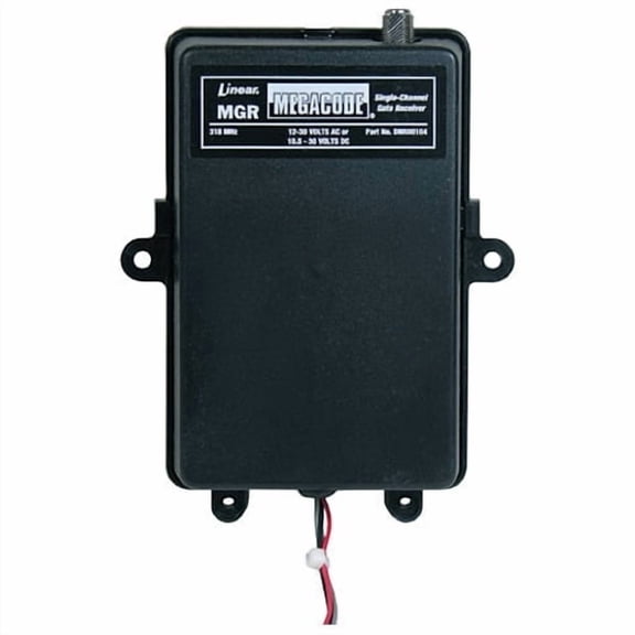 Linear MegaCode Gate Receiver, 1-Channel (DNR00104/MGR)