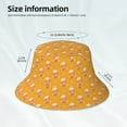 thumbnail image 3 of Cauagu Cute Popcorn for Unisex Bucket Hat,Outdoor Summer Beach Fishing Sun Hat Hot Summer Reflective Bucket Hat Fun Outdoor Vacation Hat for Men and Women, 3 of 6