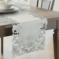 thumbnail image 2 of Table Runner Set of 6 for Dining Table, Ivory Table Linen, 14x108 inches - The Alois Collection - Home Decor, 2 of 8