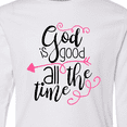 thumbnail image 4 of Inktastic God is Good All the Time Long Sleeve Youth T-Shirt, 4 of 5