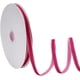 thumbnail image 1 of Cinta de terciopelo rosa de un solo lado de 20 yardas, rollo de cinta de satén de 10 mm, 1 of 5