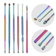thumbnail image 3 of Unique Bargains 6 Pcs Stainless Steel Ear Cleansing Tool Set with Storage Case Multicolor, 3 of 7