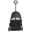 thumbnail image 1 of Foldable Pet , 4 Wheels with Canopy, Easy Assembly, for Small Dogs Cats, for Outdoor Adventures, Groceries, Shopping, Camping, 1 of 7