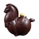 thumbnail image 5 of Estatua decorativa para la ceremonia del té, mascota para té, adorno de mesa, adorable artesanía para té. púrpura, 5 of 9