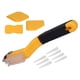 thumbnail image 5 of Kit de herramientas para quitar lechada, 11 piezas, herramienta para calafatear, herramienta para calafatear de silicona, kit de raspador de calafateo, diseño fácil de usar, 5 of 12