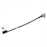 zahara dc power jack cable charging port replacement for dell inspiron 15 3583 i3583-3756blk-pus 15 3580 i3580-3189blk-pus 06jtv6 6jtv6 cn-06jtv6 450.0ad05.0012