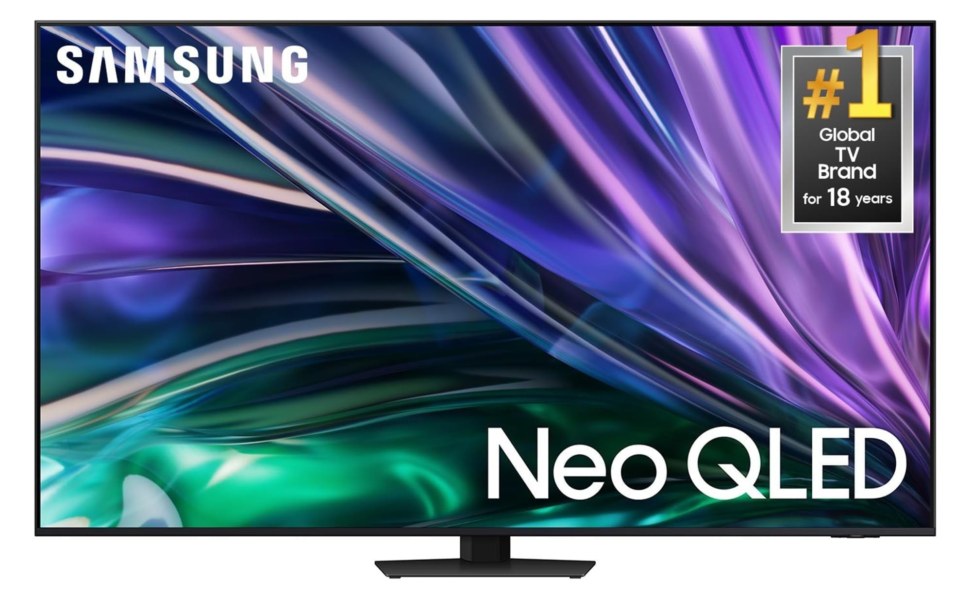 Samsung QN75QN85DBFXZA 75 Inch Neo QLED 4K Smart TV with Dolby Atmos and an Austere 7S-8KHD2-2.5M VII Series 2.5m Premium Braided 8K HDMI Cable (2024)