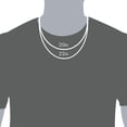 thumbnail image 4 of Men's 22" Cuban Chain Necklace in Stainless Steel - 5mm, 4 of 4