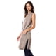 thumbnail image 2 of Chaleco ligero tejido con bolsas color Café AMAD Casual para mujer Talla XL, 2 of 5