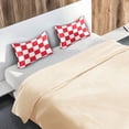 thumbnail image 6 of Ryvnso Satin Pillowcase Checkered Grid-t9 Pillow Cases Standard Size 26x20in, 6 of 6