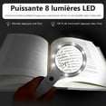 thumbnail image 5 of Handheld Illuminated Magnifying Glass on Stand, 5X 11X Table Magnifying Glass with Foldable Stand, Table Magnifying Glass with 8 LED Light, for Reading, Soldering, Crafts, Repair, 5 of 5