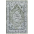 thumbnail image 3 of SAFAVIEH Tucson Natalie Traditional Machine Washable Area Rug, 4' x 6', Green/Beige, 3 of 17