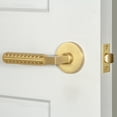thumbnail image 4 of Viaggio Clocon-Reb_Prv_238_Lh Circolo Left Handed Solid Brass Privacy Door Lever Set -, 4 of 7