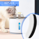 thumbnail image 5 of 8Pcs Pet Water Fountain Filters Cat Water Fountain Sponge Filter Replacement for WF050 Cat Fountain, 5 of 5