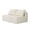Beige, variant on YWEN Sectional Sofa Couch Bed with Chaise Lounge, Cup Holder, Plush Velvet Upholstery, Flexible L-Shaped Couches for Living Room, Sleeper Sofa Bed with Storage