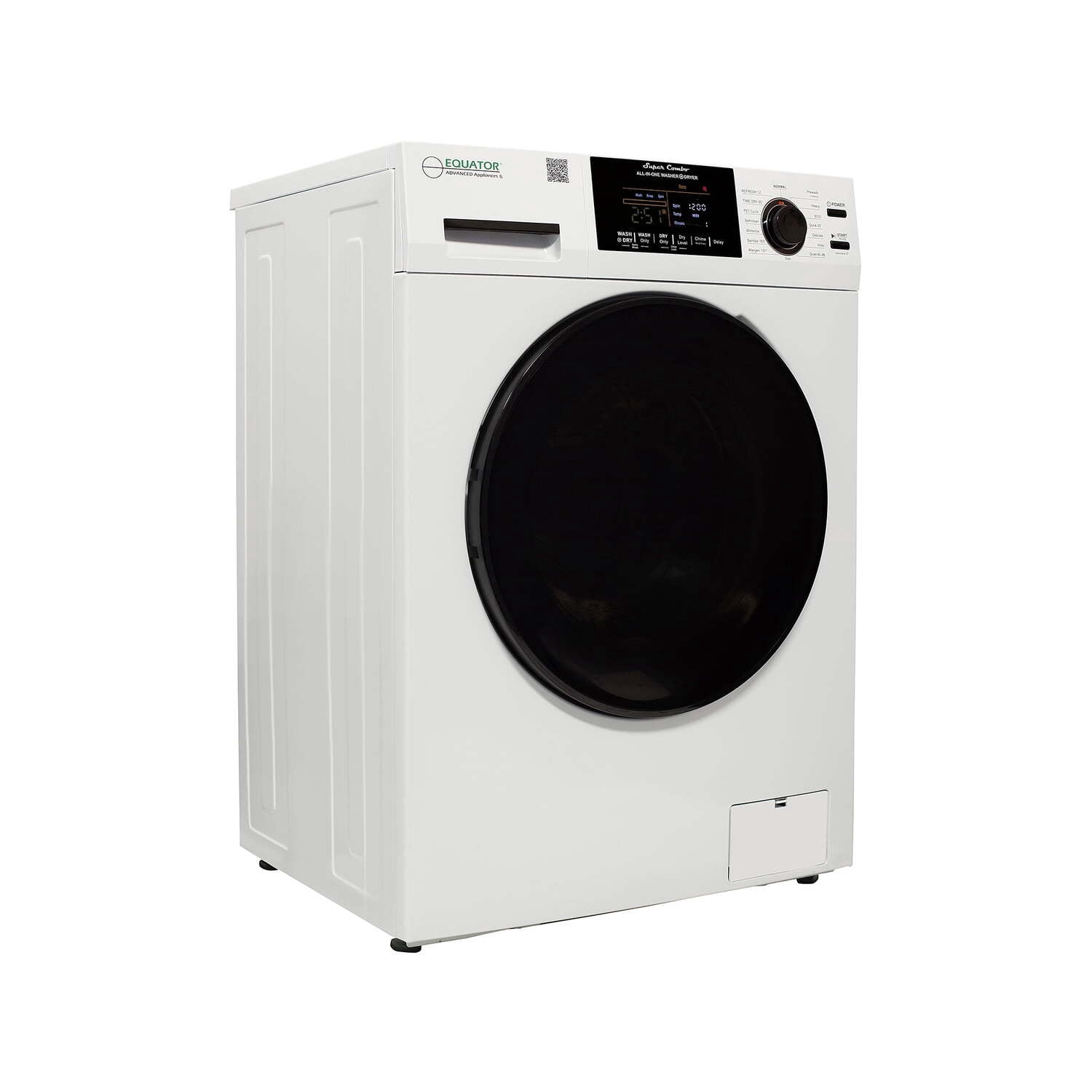 Equator All-in-One Washer Dryer VENTED-DRY  FASTER than Condense 15lb 110V