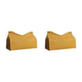 thumbnail image 1 of Naiovety Bolsa de almacenamiento de tejido de cuero PU en forma de V, soporte reutilizable recargable de gran capacidad, contenedor dispensador de Amarillo 2piezas Naiovety CBP189044, 1 of 1