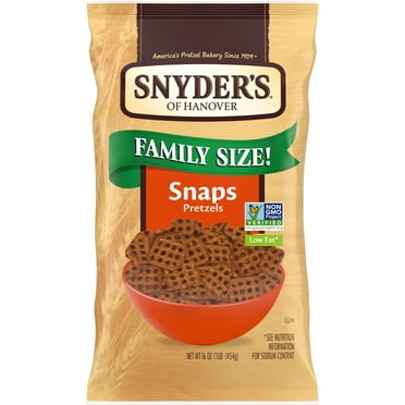 Snyder's of Hanover Snaps Pretzels, 16 oz Bag
