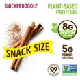 thumbnail image 3 of Lenny & Larry's The Complete Cookie, Snickerdoodle, 8g Plant Protein, Certified Vegan, Non-GMO, 2 Ounce Cookie, 12 Count, 3 of 6