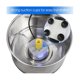thumbnail image 3 of Water Pump Led Light Pet Water Fountain Motor Replacement For Stainless Steel Drinking Water Dispen, 3 of 5