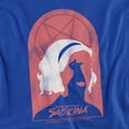 thumbnail image 2 of Chilling Adventures of Sabrina Sabrina and Salem Women's T Shirt, Royal, Medium, 2 of 6