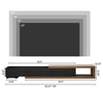 thumbnail image 2 of ChVans Extendable TV Stand for 85/100/120 inch TV, 82"-110" Wood Reversible TV Media Console with 3 Drawers, Modern Entertainment Center for Living Room,Bedroom, Black-Walnut, 2 of 7
