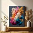 thumbnail image 6 of Abstract Ink Cloud Diffusion Canvas Print for Living Room Bedroom Office Hallway Entryway Dining Room Decor, 6 of 8