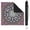 boho-30, variant on Classic Boho Pattern Non-Slip Game Room Mat 31.5 Inch Square Rubber Mahjong Playing Surface with Noise Dampening for Card Games and Board Game Nights