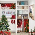 thumbnail image 4 of Christmas Tree Red Ball Kitchen Curtains Window Curtains and Valances Set 36 Inch, Happy Snow Snowflakes Winter Short Tier Curtain for Kitchen, Merry Christmas Small Kitchen Decor, 4 of 6