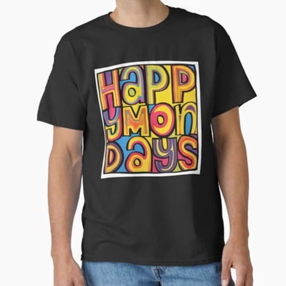 Happy Mondays 90s Britpop Manchester Band Music Fan Art Unisex T-Shirt, sizes up to 3XL