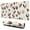 White Chicken Egg, variant on Long Mouse Pads for Desk,Green Chicken Pattern Desk Mats on Top Of Desks, Desk Mouse Pad Extra Large with 3mm Non-Slip Base and Stitched Edge for Gaming,Office,Work,Home 31.5x11.8in
