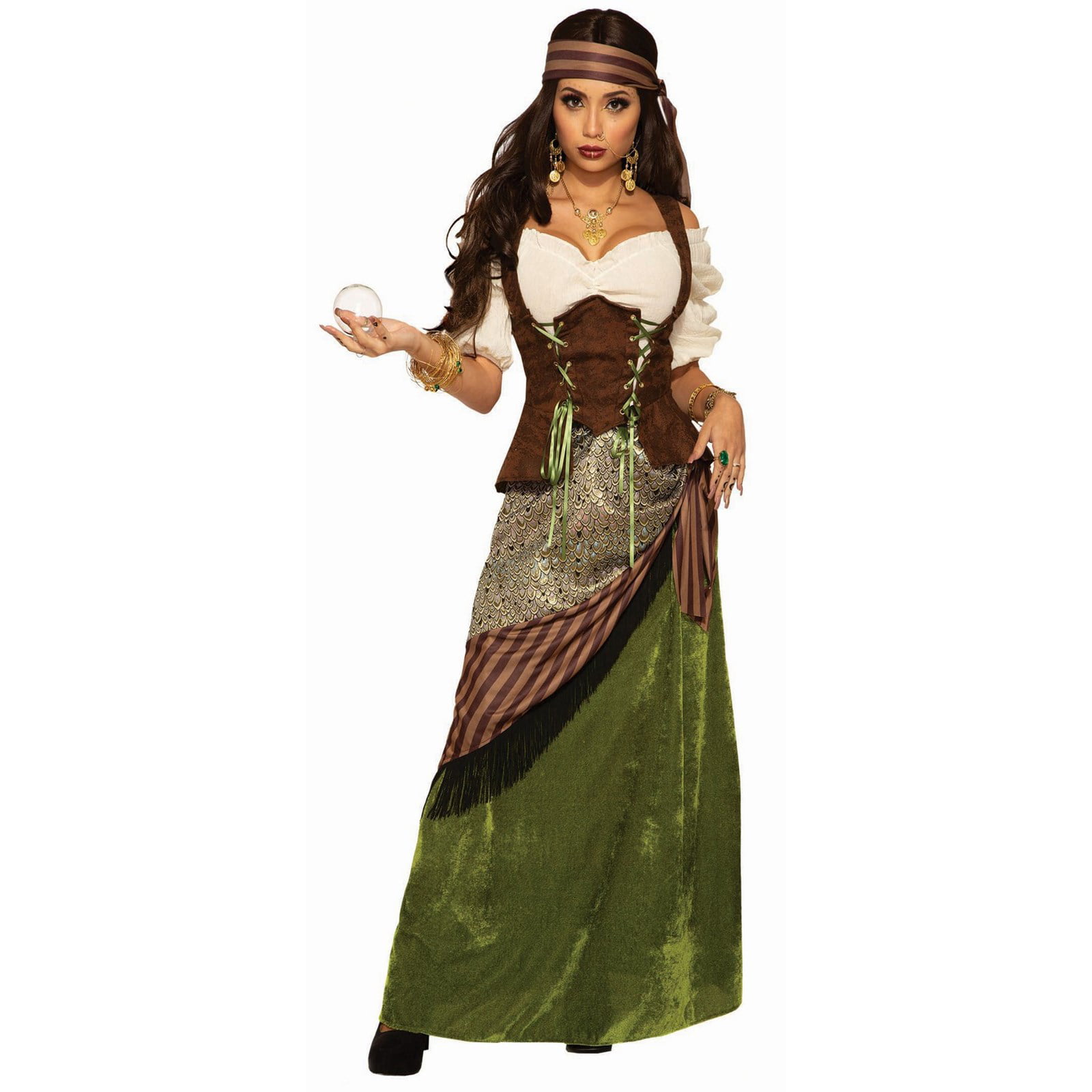 Halloween Fortune Teller - Celtic Fortune Teller Adult Costume ...