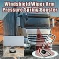 thumbnail image 2 of Windshield Wiper Arm Pressure Spring Booster, Strong Wiper Arm Pressure Spring Set, Enhance Wiper Performance, Dose't Hurt Glass Suitable for All Vehicles, Easy Install (1Pair-Red), 2 of 9