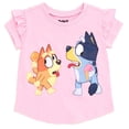 thumbnail image 2 of Conjunto de atuendo Bluey Bingo, camiseta y pantalones cortos de cambray, 3T Girl, 2 of 6