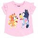 thumbnail image 2 of Conjunto de atuendo Bluey Bingo, camiseta y pantalones cortos de cambray, 3T Girl, 2 of 6