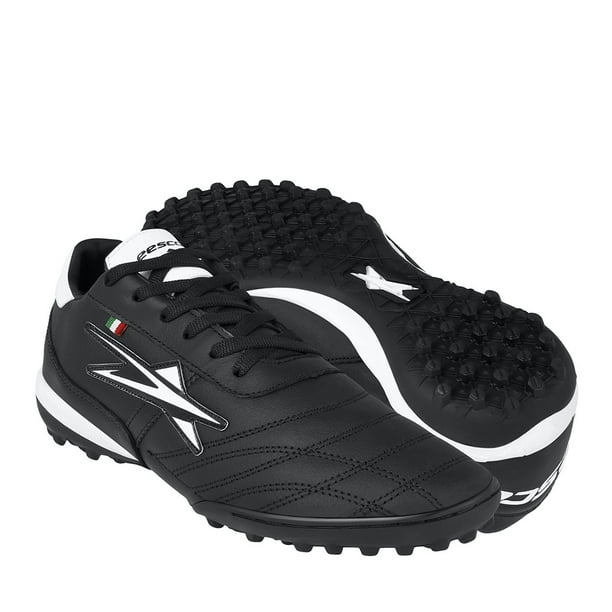 TENIS FUTBOL HOMBRE EESCORD 3040 PIEL NEGRO