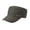 C-Army Green314, variant on Mens Casual Embroidery Flat Top Hat Adjustable Summer Curved Brim Baseball Cap