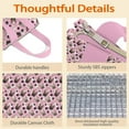thumbnail image 4 of French Bulldog Cute Bone Paw Print Insulated Lunch Bag for Women & Adults,Large Portable Soft Cooler Lunch Bag,Thermal Food Storage Tote with Pearl Cotton,8.66L,8.75x5.75x9.5 Inch, 4 of 6