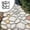 I, variant on Walk Maker, Reusable Concrete Path Maker Mold, Pathmate Stone Mold,Stepping Stone Paver Lawn Patio Yard Garden DIY Path Maker Paving Mould