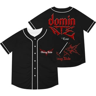 SKZ Stray Kids Dominate World Tour 2025 Merch Jersey Cosplay