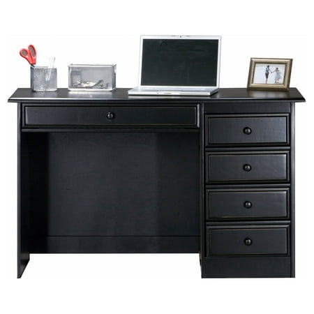 Coastal Customizable Single Pedestal Computer Desk Walmart Com