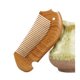 thumbnail image 1 of Peine de madera de sándalo, desenredante, antiestático, de tamaño bolsillo, para hombres y mujeres, ideal para viajes., 1 of 5