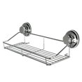 thumbnail image 2 of Estante rectangular para inodoro montado en la pared Organizador de estante de almacenamiento de ducha de baño de acero inoxidable Yuarrent HA6186-00B, 2 of 6