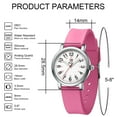 thumbnail image 2 of Blekon Original Petite Adult Female Watch-Various Scrub Colors-Small Easy Read Dial, Water Resistant, 2 of 8