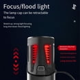 thumbnail image 2 of Faro delantero Greeniant camping Sensor recargable Iluminación potente Negro P70, 2 of 6