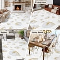 thumbnail image 5 of White Conch Coastal Area Rugs 5'x7', Washable Small Throw Rugs for Laundry Room Playroom, Nautical Summer Beach Ocean Sea Indoor Outdoor Rug Non-Slip Low Pile Carpet Runner Reversible Floor Mats, 5 of 8