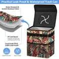 thumbnail image 3 of Car Trash Can Bin for Back Seat Leak Proof, Cute Car Trash Bag Hanging, Vehicle Trash Can for SUV Truck Van, Automotive Garbage Cans Front Seat Red Leaves, 2 Gallons, 3 of 14