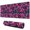 Pioneer Flower Floral-1, variant on Long Mouse Pads for Desk,Pioneer Flower Floral Print Pattern Desk Mats on Top Of Desks, Desk Mouse Pad Extra Large with 3mm Non-Slip Base and Stitched Edge for Gaming,Office,Work,Home 31.5"x11.8"