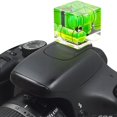 thumbnail image 3 of Nivel de Burbuja de Zapata Caliente Triple de 3 Ejes Compatible para Canon Nikon Pentax DSLR CáMara (Paquete de 2), 3 of 7
