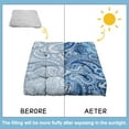 thumbnail image 4 of 22in Square Floor Pillow with Bohemian Design, Dutch Velvet Meditation Cushion for Adults, 4 of 7